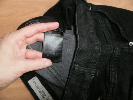 1x oblečené džínsové krátke nohavice, esmara,xs