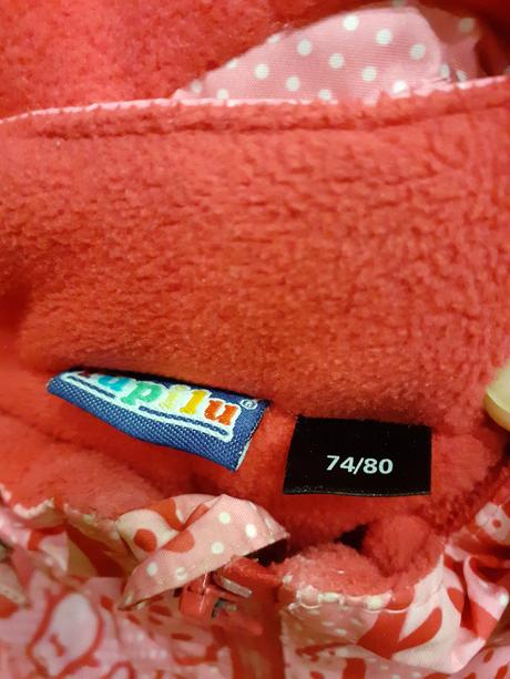 Zimný overal pre dievčatko, lupilu,80