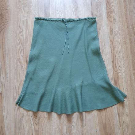 Ľanová sukňa s / m veľkosť, h&m,36