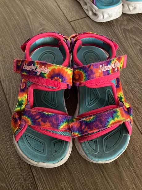 Skechers heart lights sandále, skechers,25