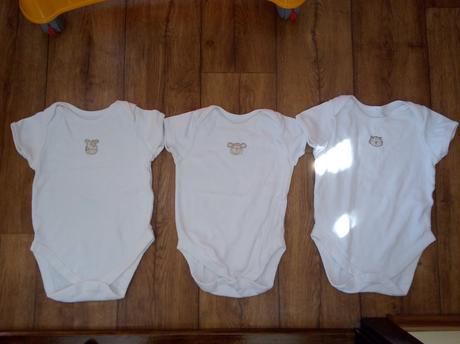 Body so zvieratkami 74/80,86 2 plus 1 zdarma, f&f,80
