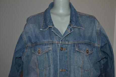 Pánska rifľová bunda, polo club, veľkosť l, l