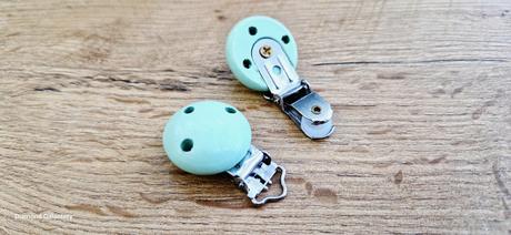 Zapínacia aplikácia - klip - mentol,