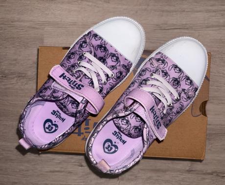 Obuv plátenky stitch v.32/33 top stav, 32