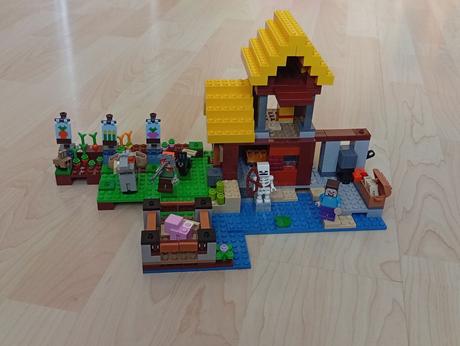 21144 lego minecraft - farmárska usadlosť, 
