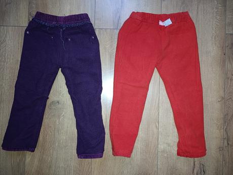 2x oteplene mencestrove nohavice 104, 104