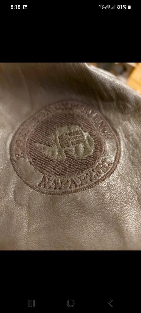 Bunda kožená napapijri., napapijri,s