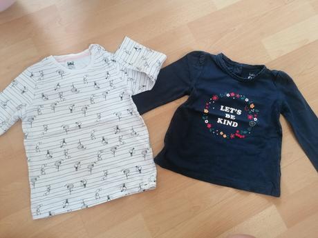 Tričká dlhý rukáv, c&a,92