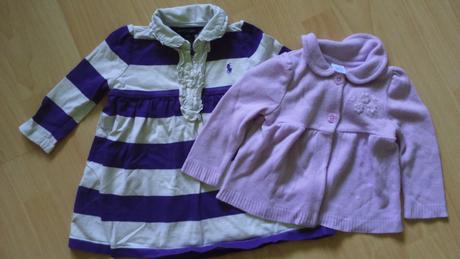 Šatky ralph lauren, svetrík carter s, ralph lauren,86