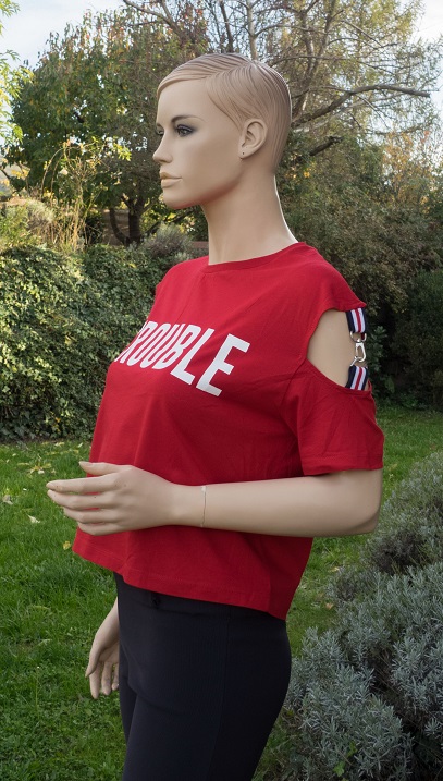 Tričko s holými ramenami, m