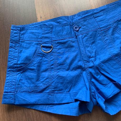 Modré platene kratasy, 40