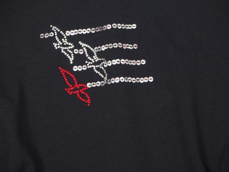 Luxusný úpletový top, 44