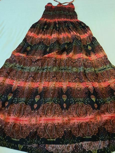 Letné dlhé šaty, s