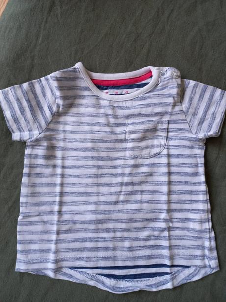 Letny set - 2x kratke tricko, nohavice na traky, f&f,68