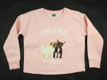 Crop s buldočkami mikina next veľ. 11 r., next,146