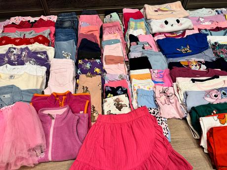 Maxi balík oblečenia - dievča 110, 104–116