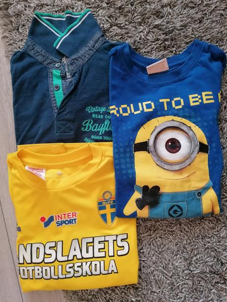 Predám tričká s krátkym rukávom., c&a,134