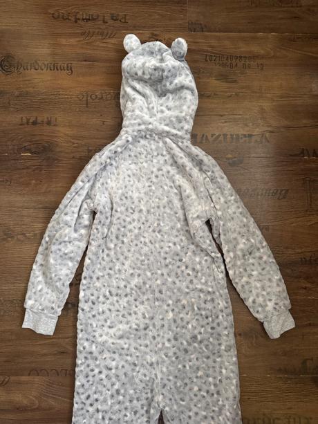 Hebké zvieratkové pyžamo / oversl 8-10rokov, lindex,134