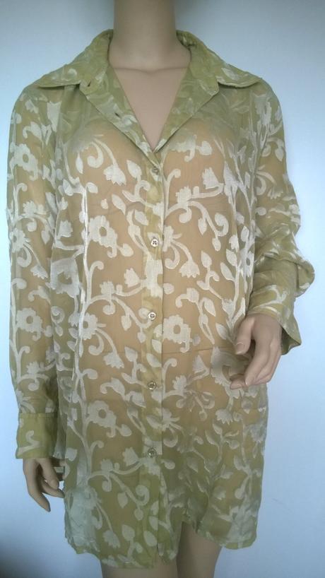 Dlhá blúzka - minišaty, xl