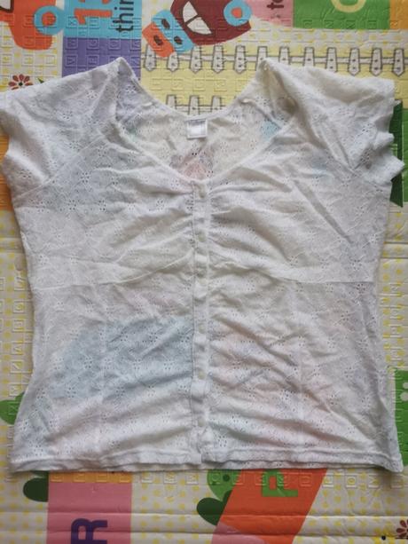 Čipkované tričko, bonprix,46