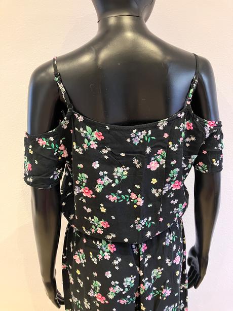 Dámsky letný overal kvetovaný (l), l