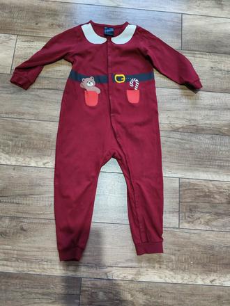 Vianočné pyžamko, h&m,98