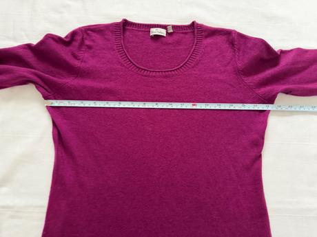 Elegantný modrý sveter motion  kašmír hodváb, s