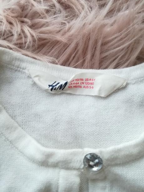 Elegantné bolerko-110/116, h&m,110