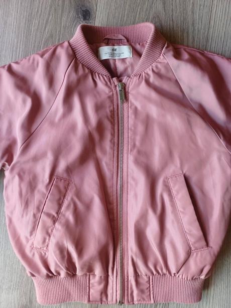 Ružová bomberka, h&m,110