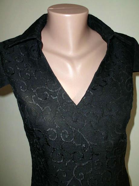 Neprehliadnuteľné šatičky s 3-d motívom, veľ. s-m, s