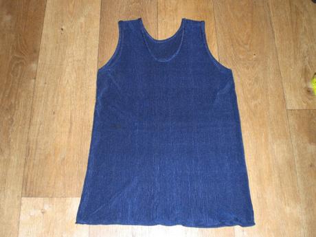 Tmavomodré tričko bez rukávov xl nenosene, xl
