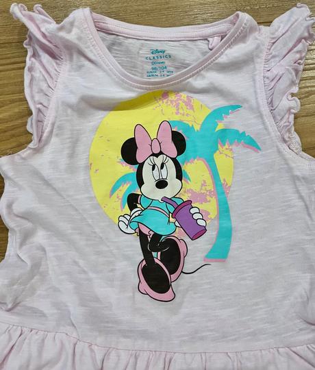 Saty minnie 98/104 lupilu - top stav, disney,98