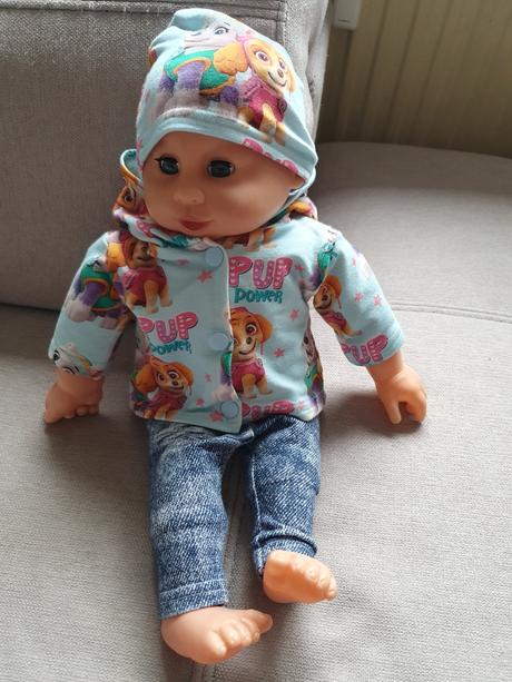 Predám bábiku-chlapčeka,smeje sa, rozpráva 43 cm, 