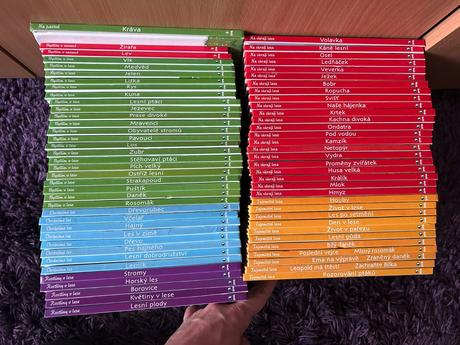 Sada 67 ks knižiek zo série kamarádi z lesa, 