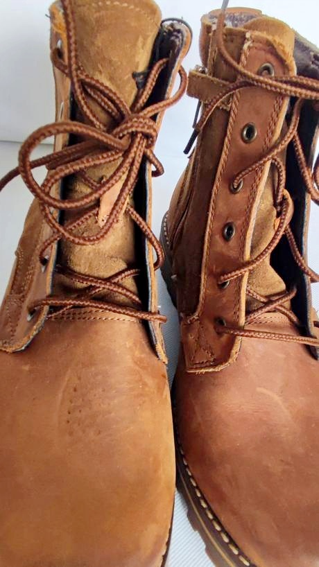 Nenosené kožené topánky timberland aj na zips, timberland,36