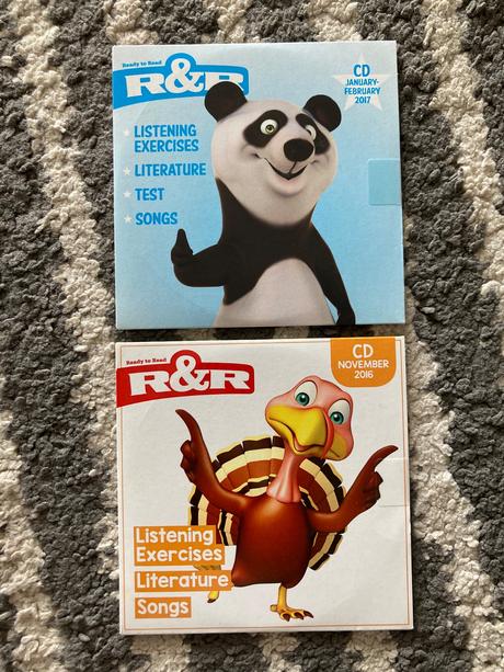 Časopisy r&r, karty a cd, 