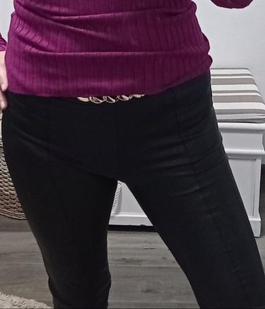 Koženkové nohavice, xl