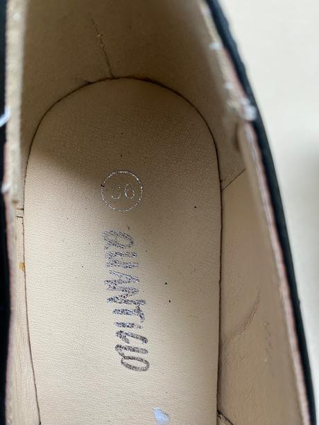 Topánky na opätku s vysokou platformou, 36