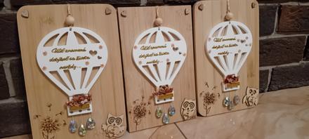 Balón šťastia s kamienkami,