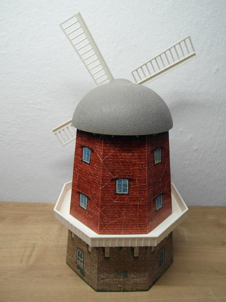 3d puzzle veterny mlyn,