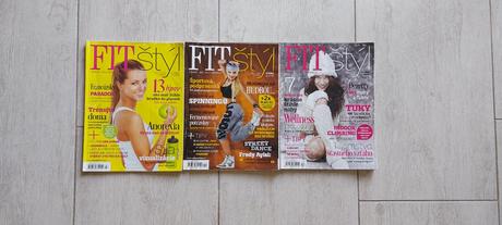Časopis fit štýl - rok 2014 až 2023 - 1eur/1ks,