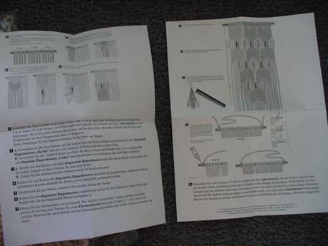 Set na výrobu makramé, 