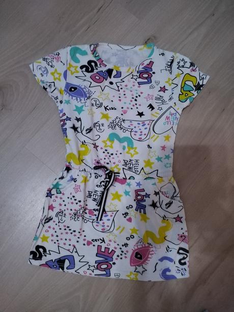 Dievcenske bavlnene saty 92 az 116 sadnu, 116