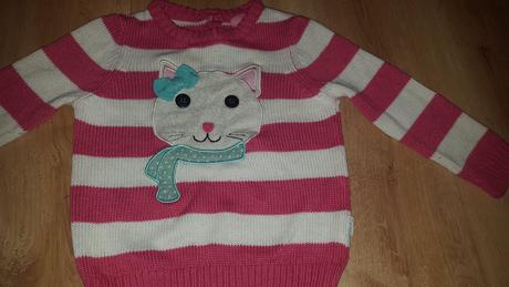 Pruhovaný svetrík 98-104, 98