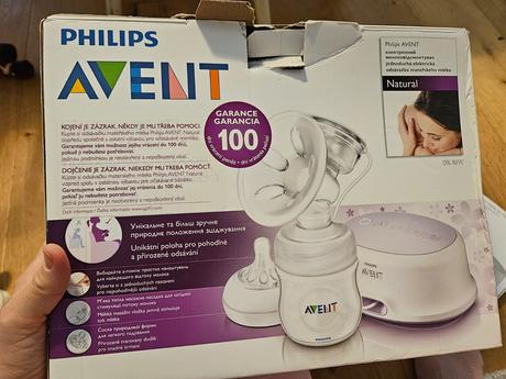 Elektricka odsavacka mlieka a prsnikove muslicky, 