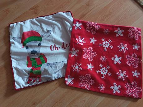 Vianočné obliečky na vankúše,