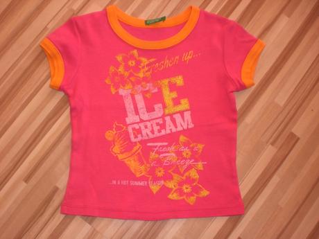 Dievčenské tričko, benetton,86