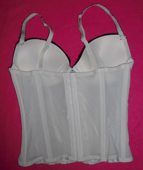 Kremovy korzetik push up, 70c