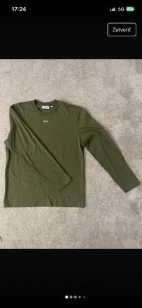 Off white tričko, l