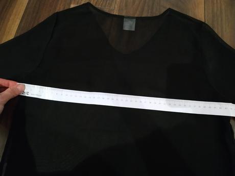 Top transparentny, vero moda,s